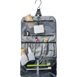 Wash Bag II - Kulturbeutel zum hängen 30 cm (black)