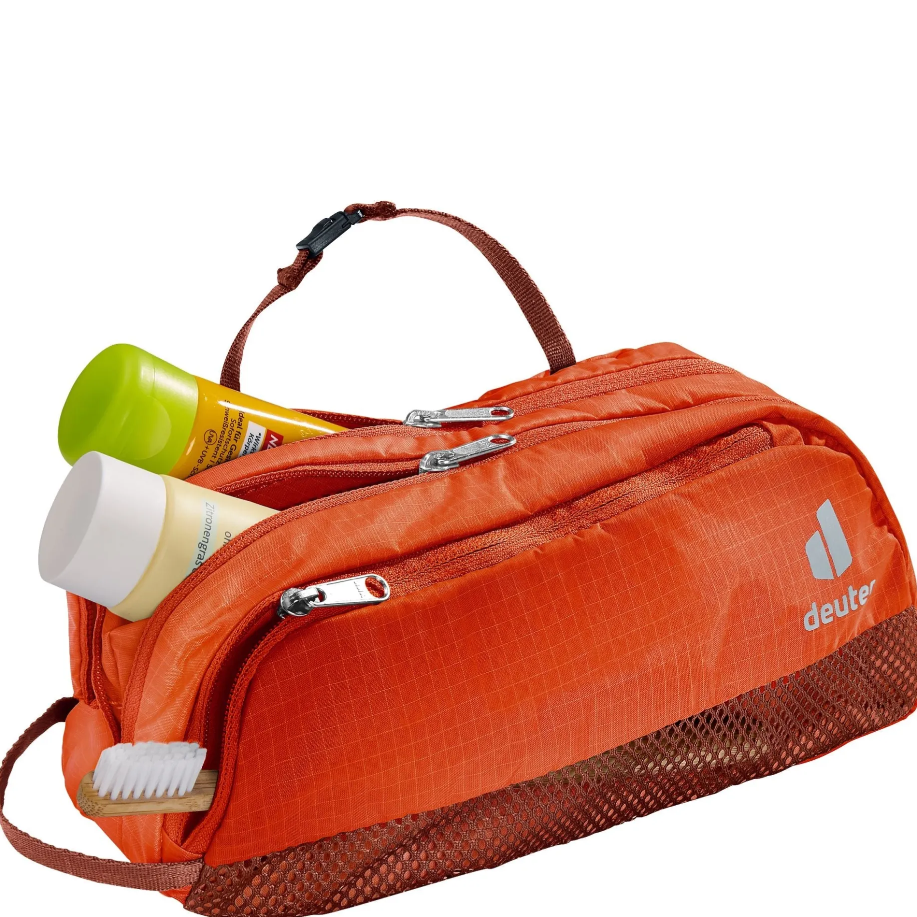 Wash Bag Tour III - Kulturbeutel 24 cm (papaya-redwood)