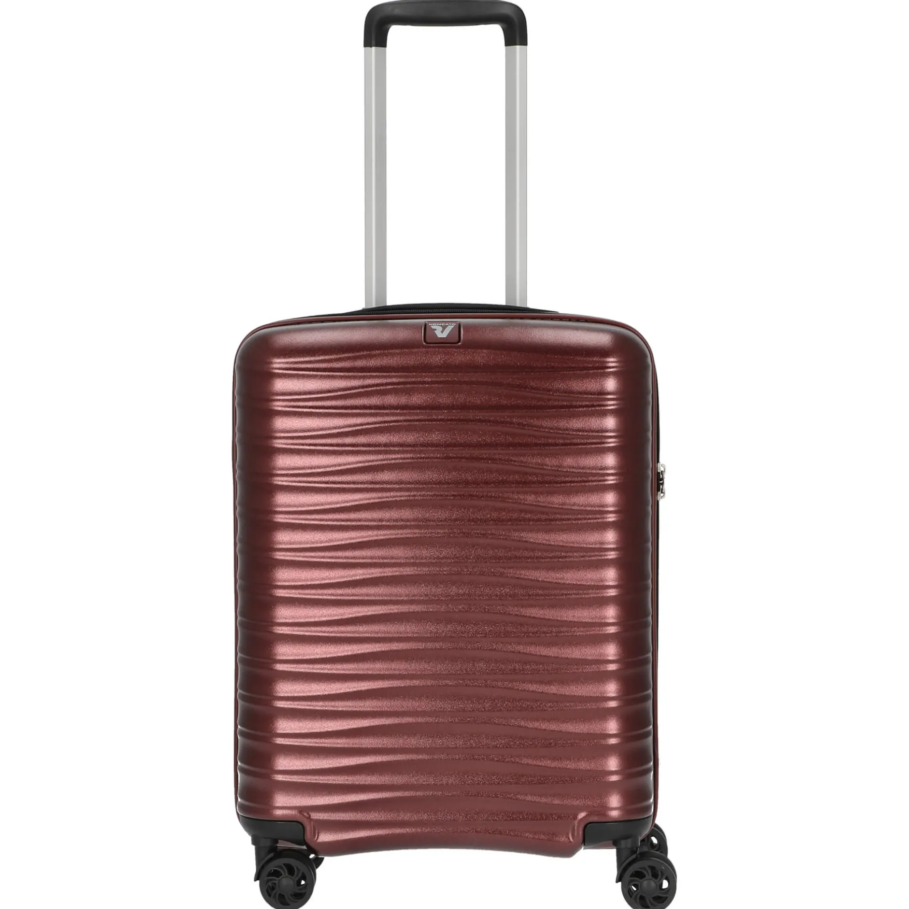Wave - 4-Rollen Kabinentrolley S 55 cm (rosso scuro)