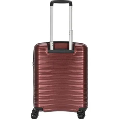 Wave - 4-Rollen Kabinentrolley S 55 cm (rosso scuro)