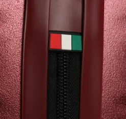 Wave - 4-Rollen Kabinentrolley S 55 cm (rosso scuro)