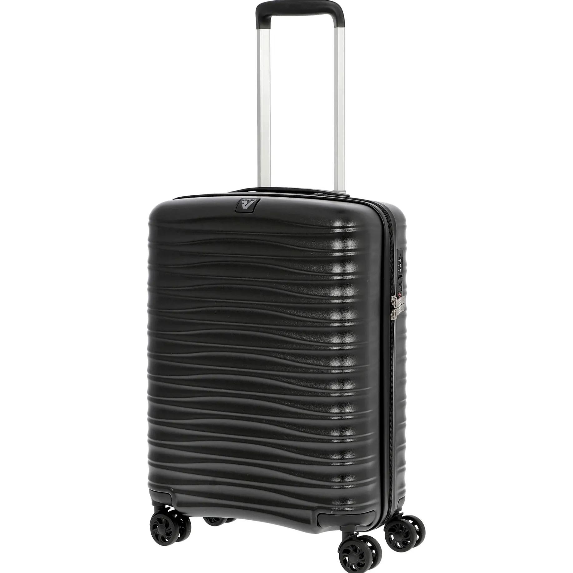 Wave - 4-Rollen Kabinentrolley S 55 cm (nero)
