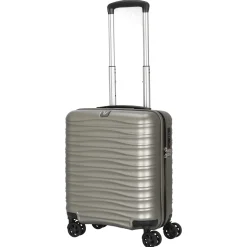 Wave - 4-Rollen-Kabinentrolley 45 cm (Easyjet Handgepäck) (champagne)