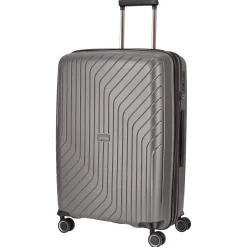 Wave - 4-Rollen-Trolley M 67 cm erw. (anthrazit)