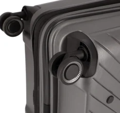 Wave - 4-Rollen-Trolley Set 3tlg. (anthrazit)