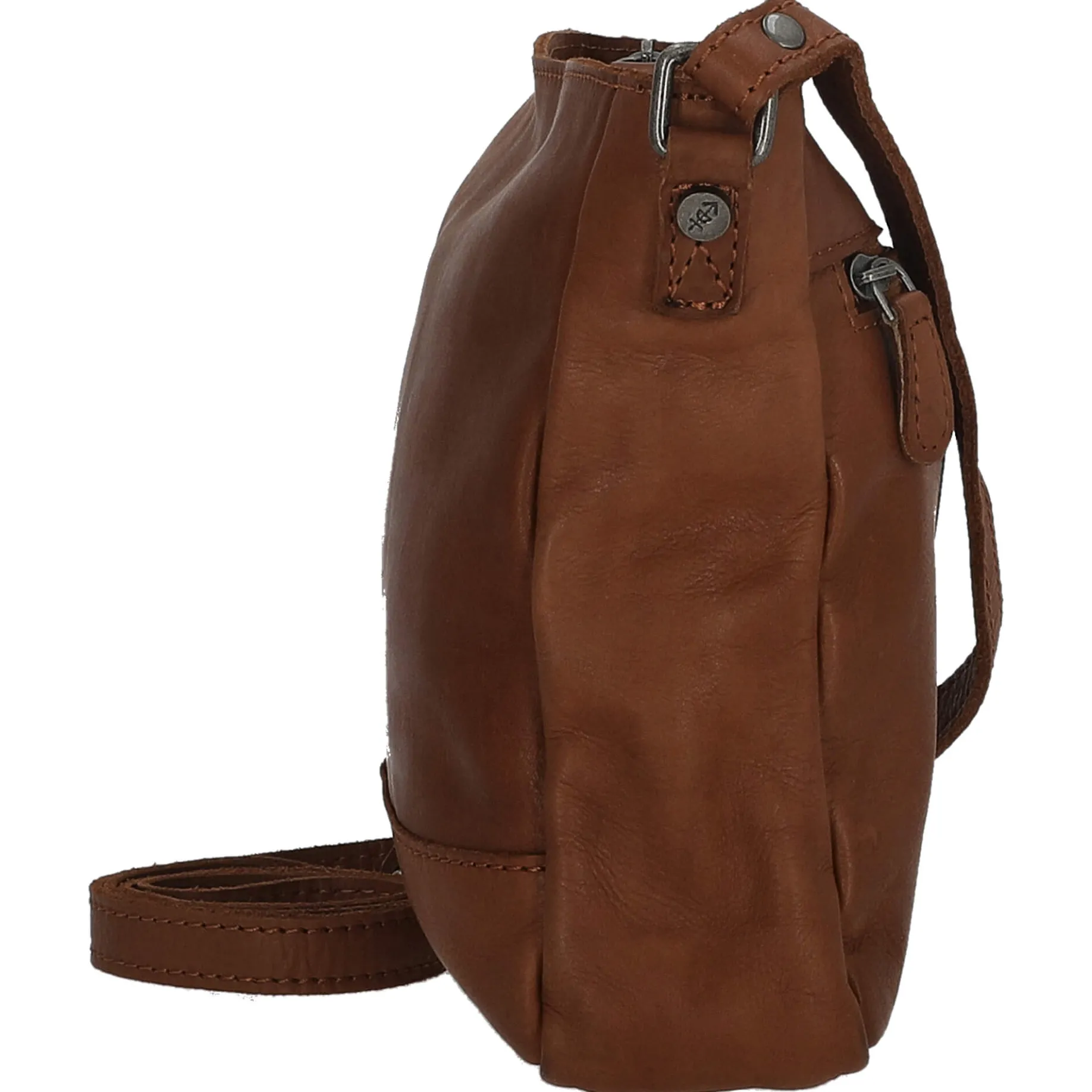 Weimar - Schultertasche 24 cm (cognac)