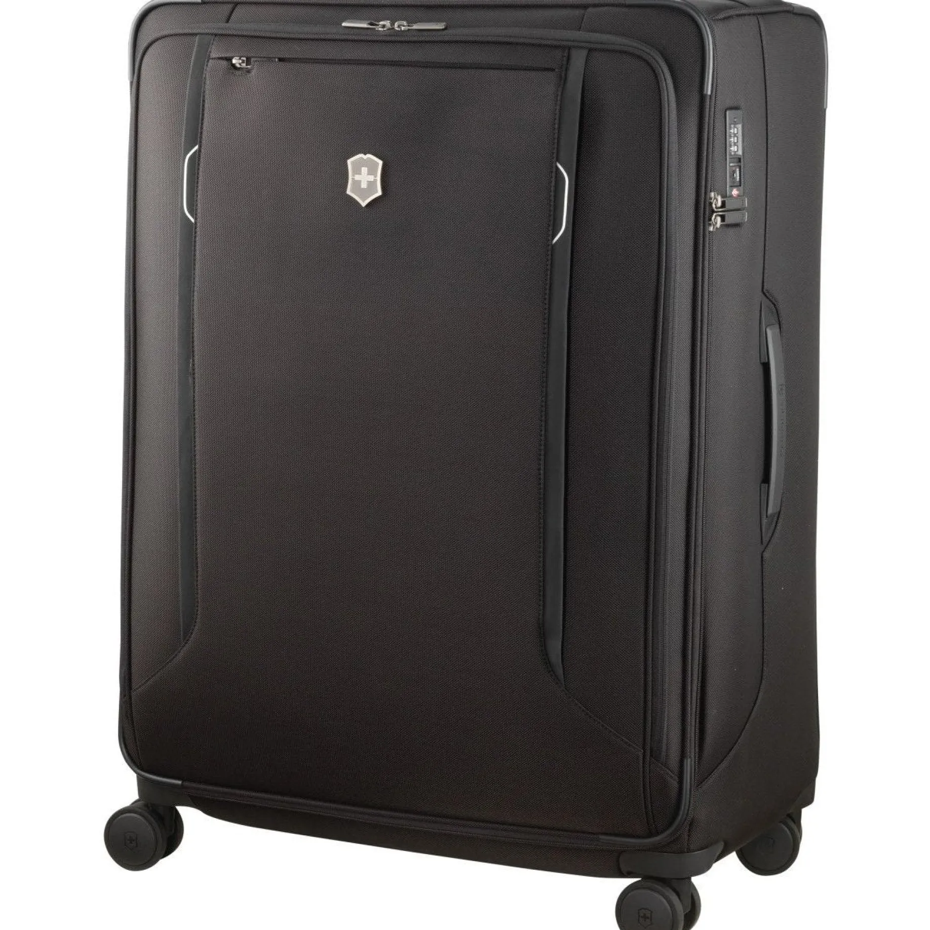 Werks Traveler 6.0 Softside XL - 4-Rollen-Trolley 78 cm erw. (black)