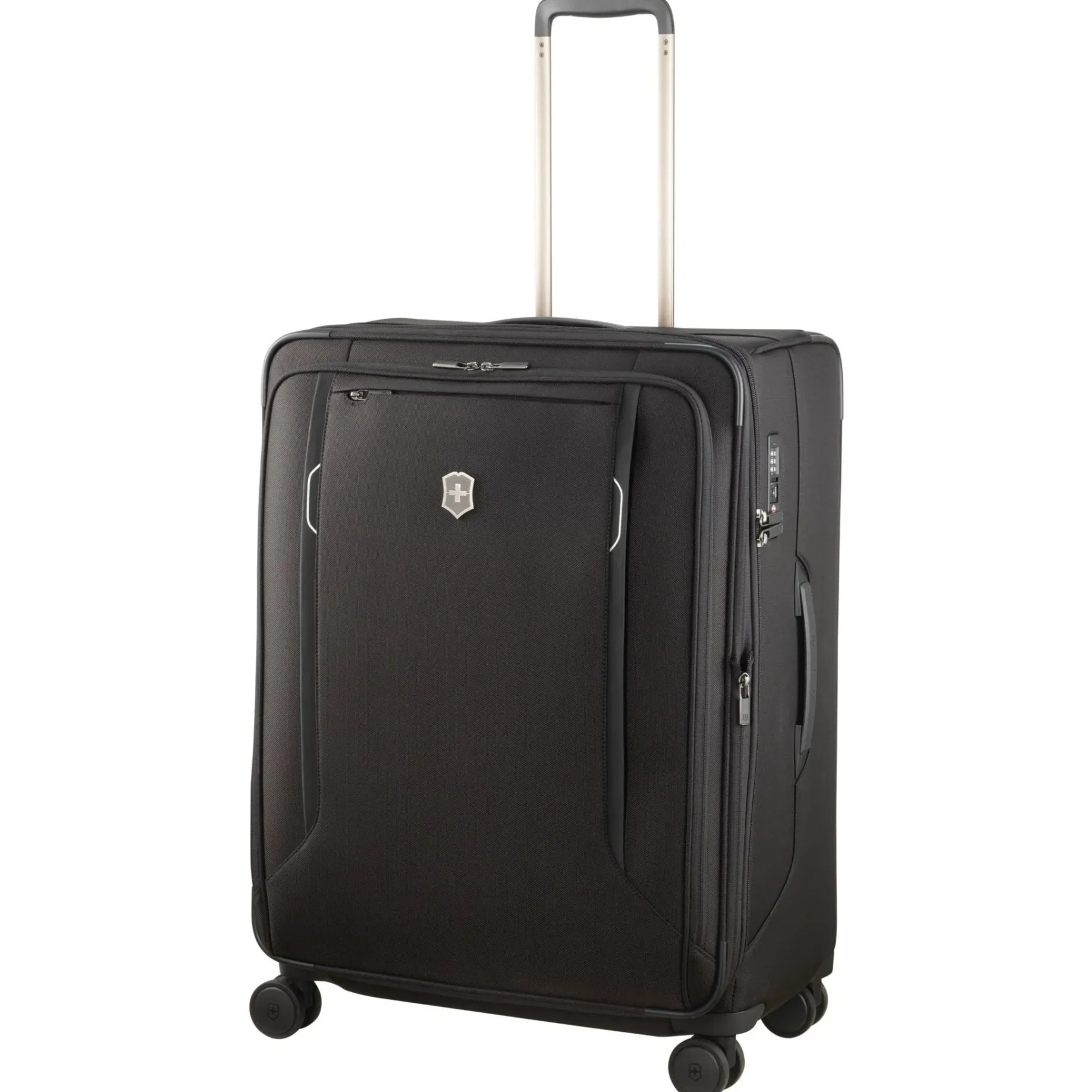 Werks Traveler 6.0 Softside L - 4-Rollen-Trolley 70 cm erw. (black)