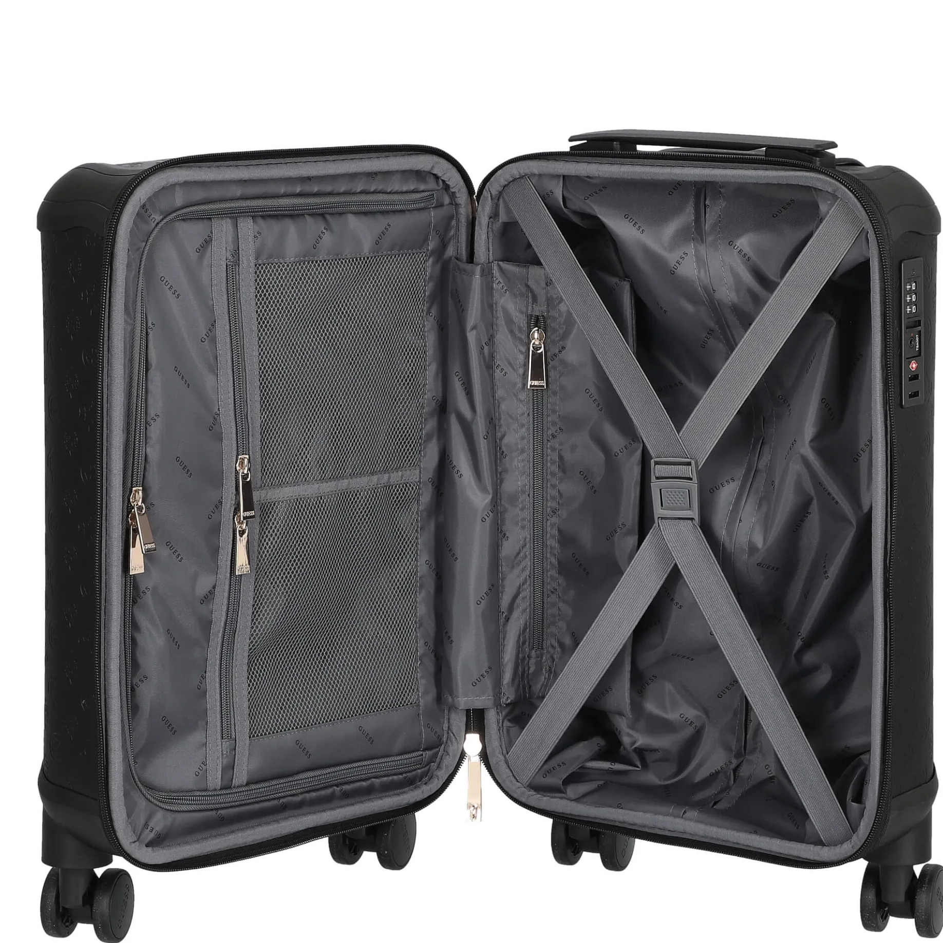 Wilder 18 IN - 4-Rollen-Kabinentrolley S 53 cm (black)