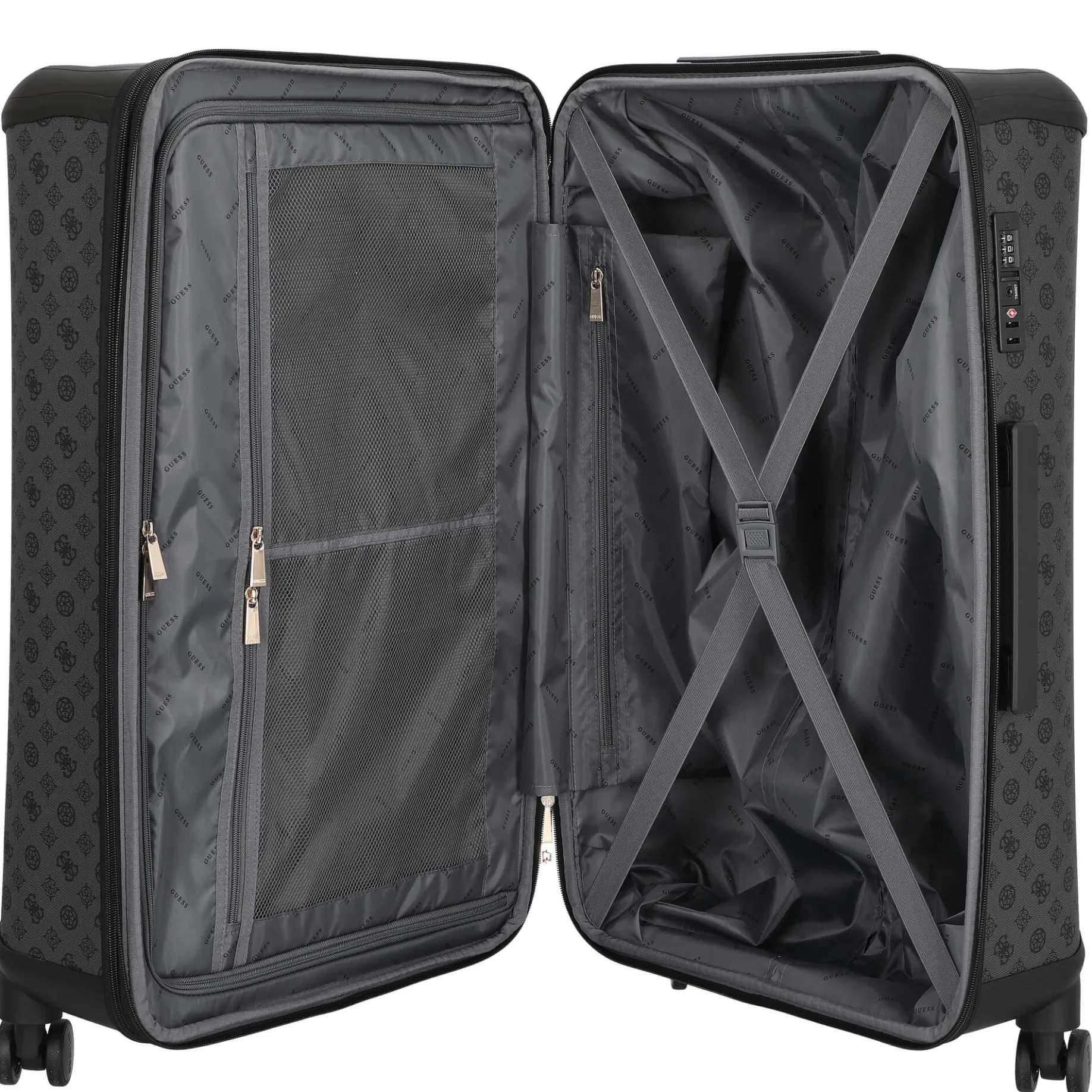 Wilder 28 IN - 4-Rollen-Trolley 77 cm erw. (charcoal)