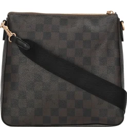 Women Cortina Piazza Jasmina - Schultertasche M 27 cm (seal brown)