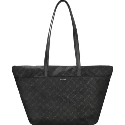 Women Nylon Cornflower Helena - Shopper L 31 cm (black)