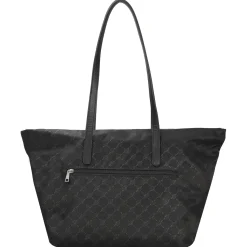 Women Nylon Cornflower Helena - Shopper L 31 cm (black)