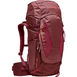 Women's Asymmetric 38+8 - Wanderrucksack 65 cm (dark cherry)