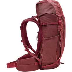 Women's Asymmetric 38+8 - Wanderrucksack 65 cm (dark cherry)