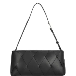 Woven - Schultertasche 31 cm (ck black)