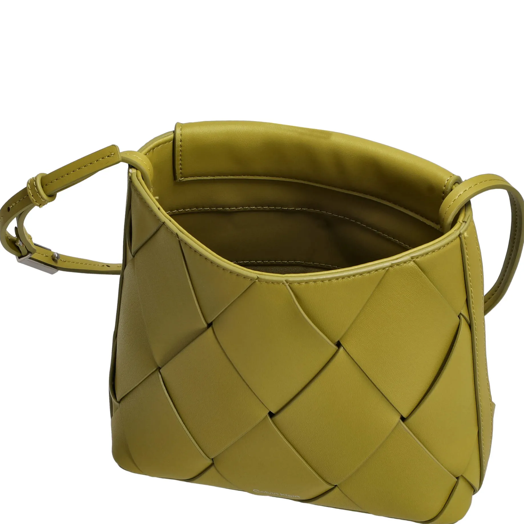 Woven Square - Umhängetasche 20 cm (avocado oil)