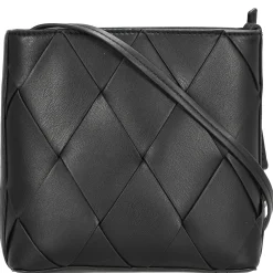 Woven Square - Umhängetasche 20 cm (ck black)