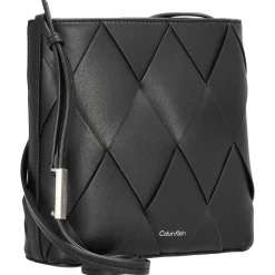 Woven Square - Umhängetasche 20 cm (ck black)