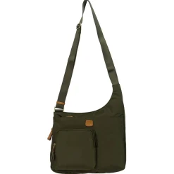 X-Bag Hipster - Schultertasche 32 cm (olive)