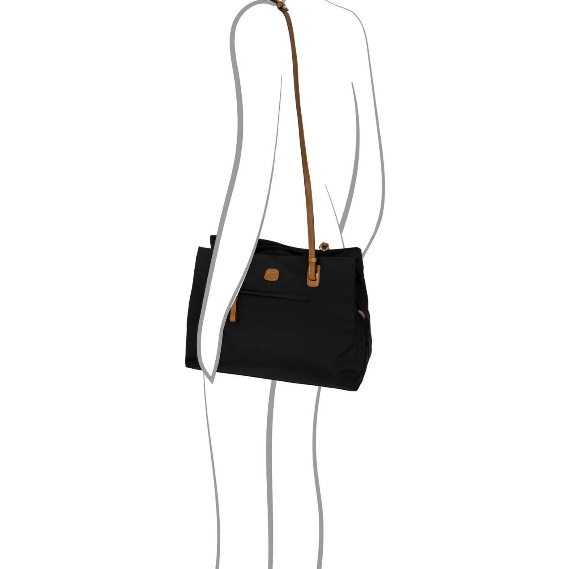 X-Bag Shopping - Shopper 40 cm (black)