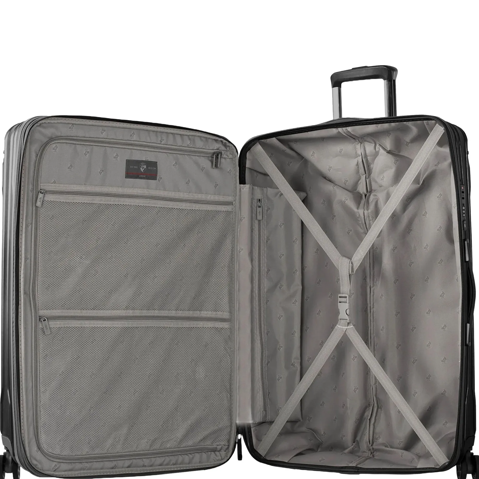 Xtrak - 4-Rollen-Trolley L 76 cm erw. (black)