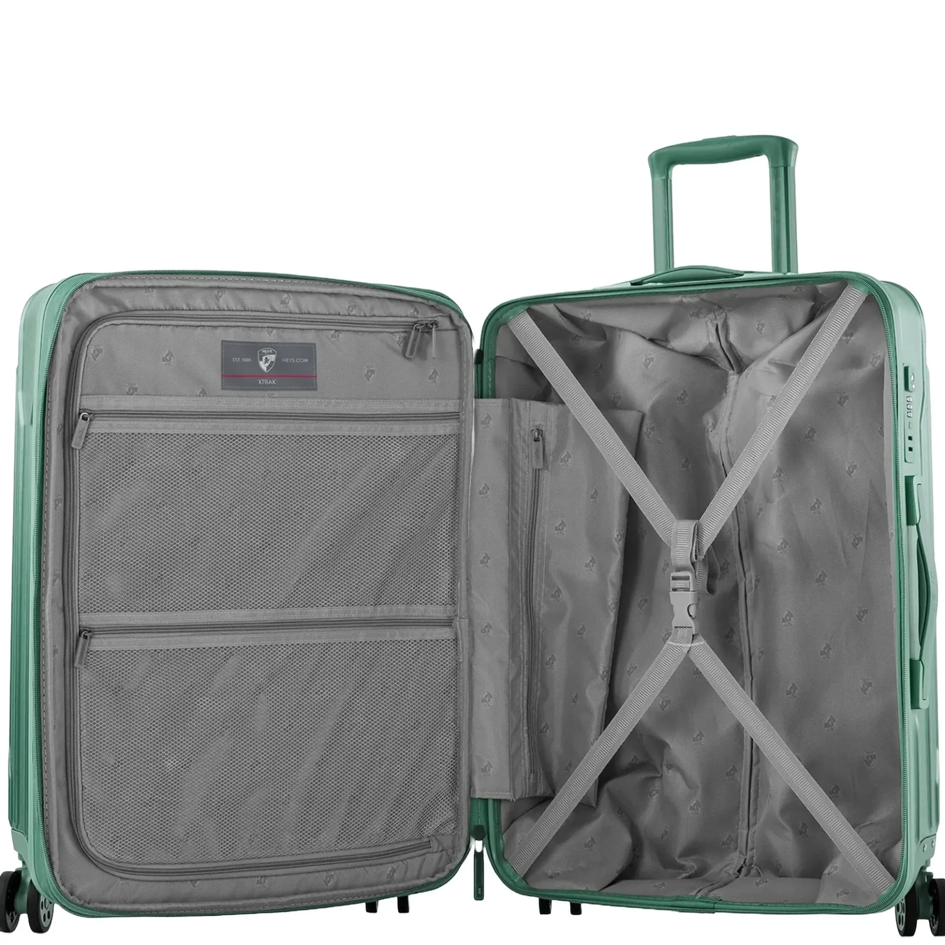Xtrak - 4-Rollen-Trolley M 66 cm erw. (midnight green)