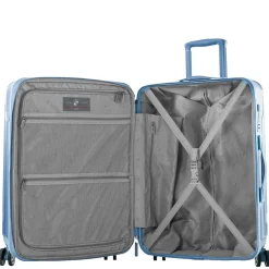 Xtrak - 4-Rollen-Trolley M 66 cm erw. (icy blue)