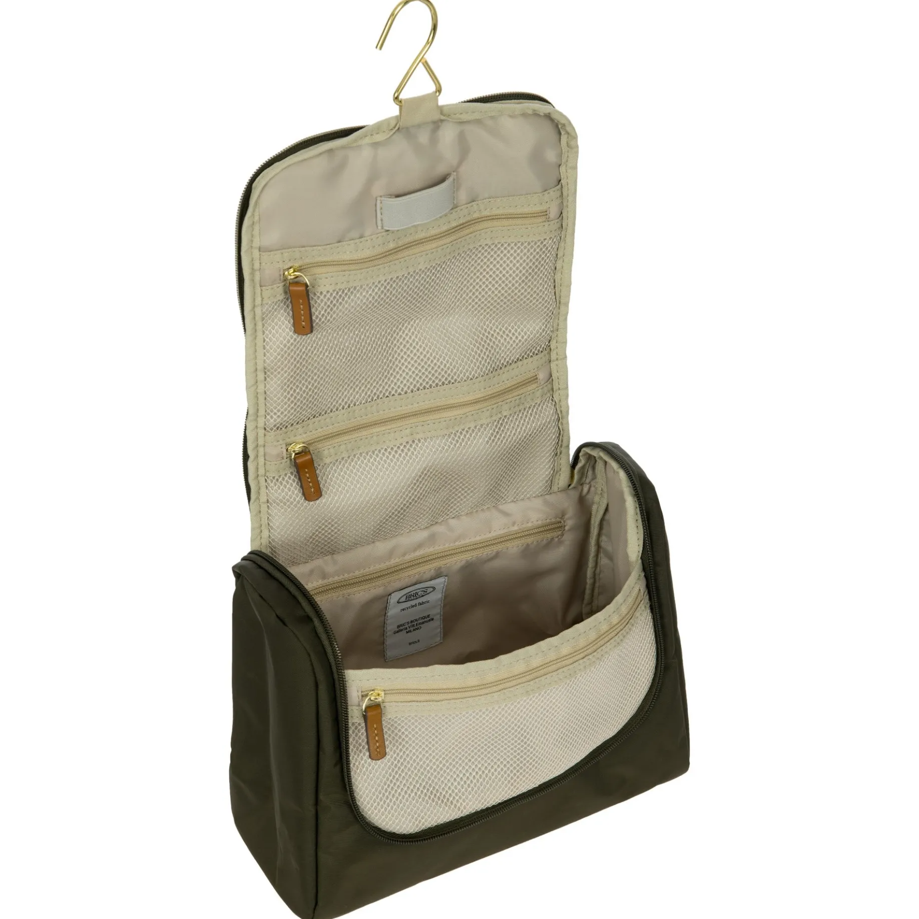 X-Travel - Kulturbeutel zum Aufhängen 27 cm (olive)