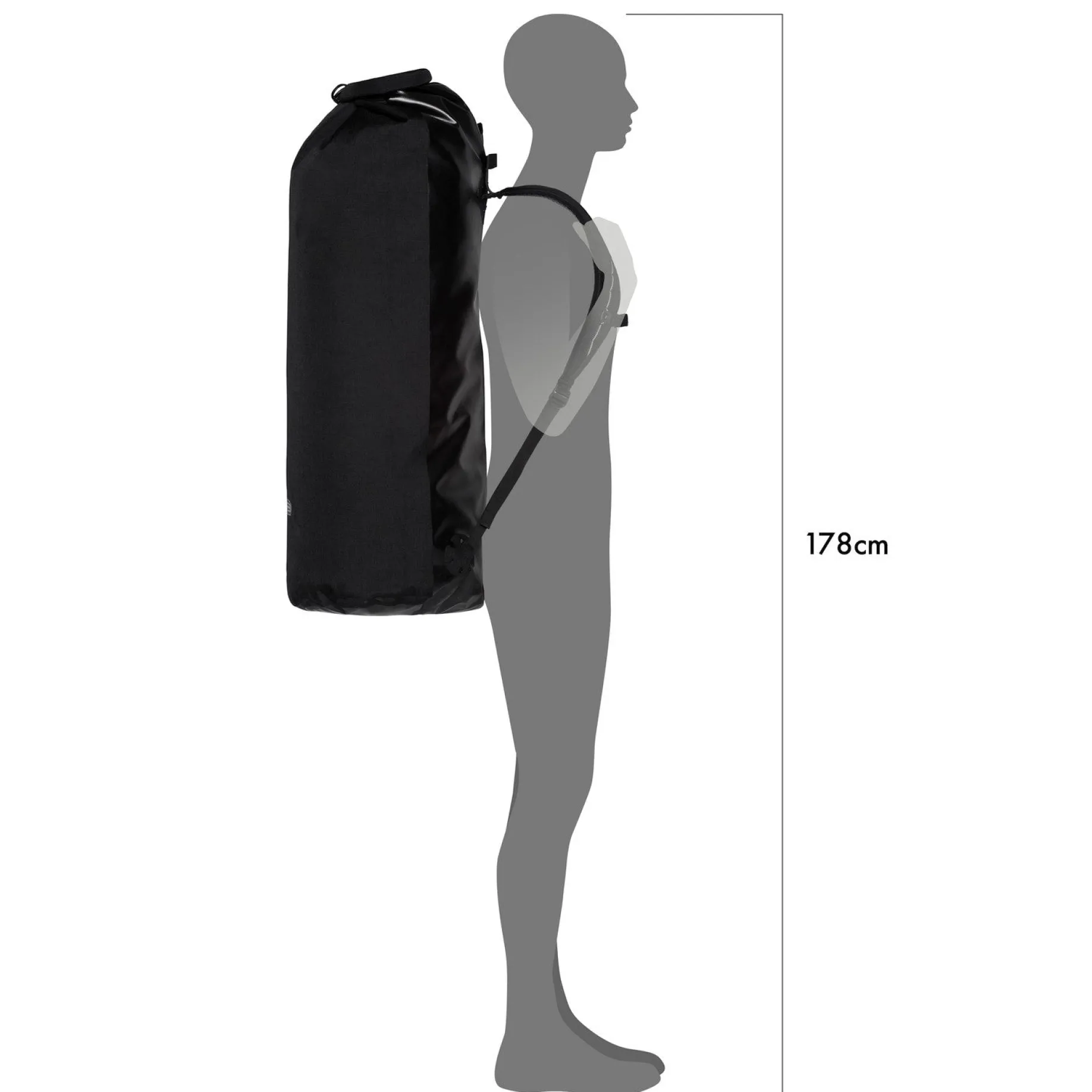 X-Tremer 113 - Expeditions Packsack 92 cm (black)