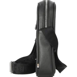 Zair Ns Zip - Umhängetasche Leder 21 cm (schwarz)