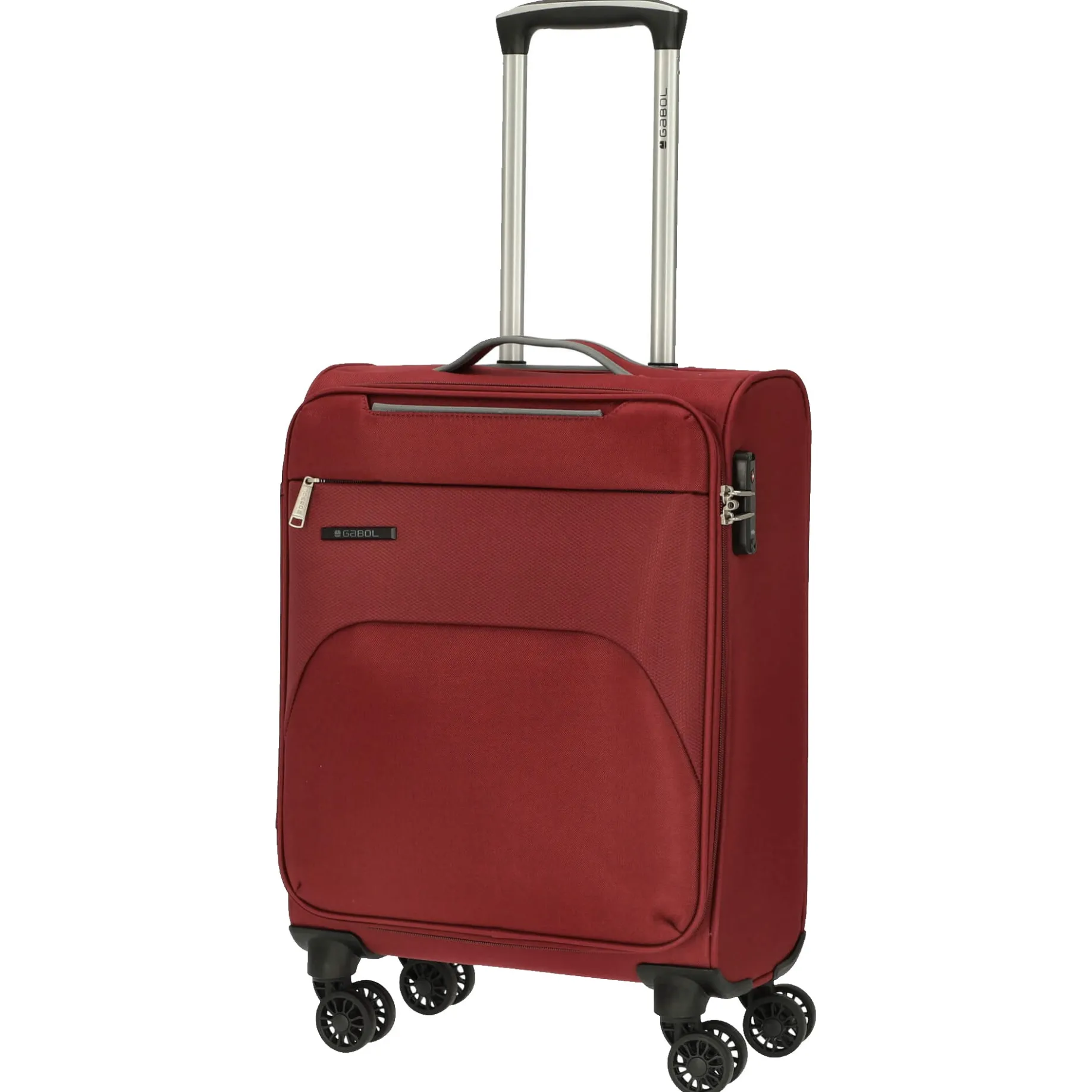 Zambia - 4-Rollen-Kabinentrolley 55 cm (burgundy)