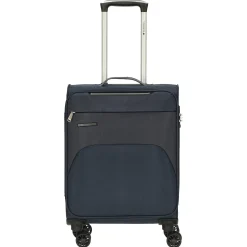 Zambia - 4-Rollen-Kabinentrolley 55 cm (blue)