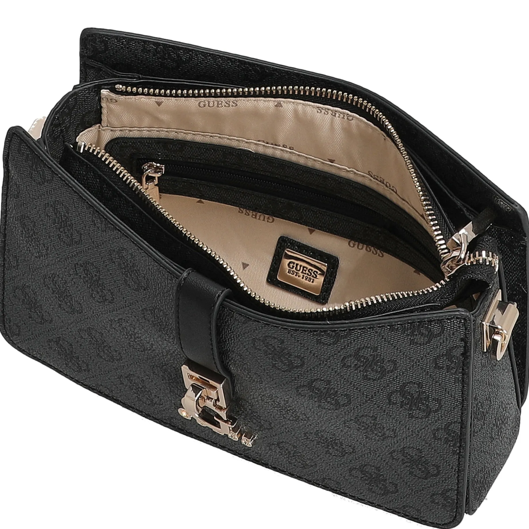 Zamira - Schultertasche 22 cm (coal logo)