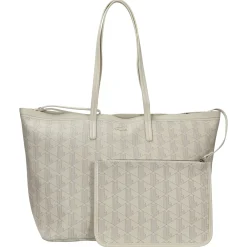 Zely - Shopper 37 cm (mono bone white taupe)