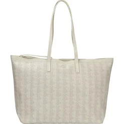 Zely - Shopper 37 cm (mono bone white taupe)