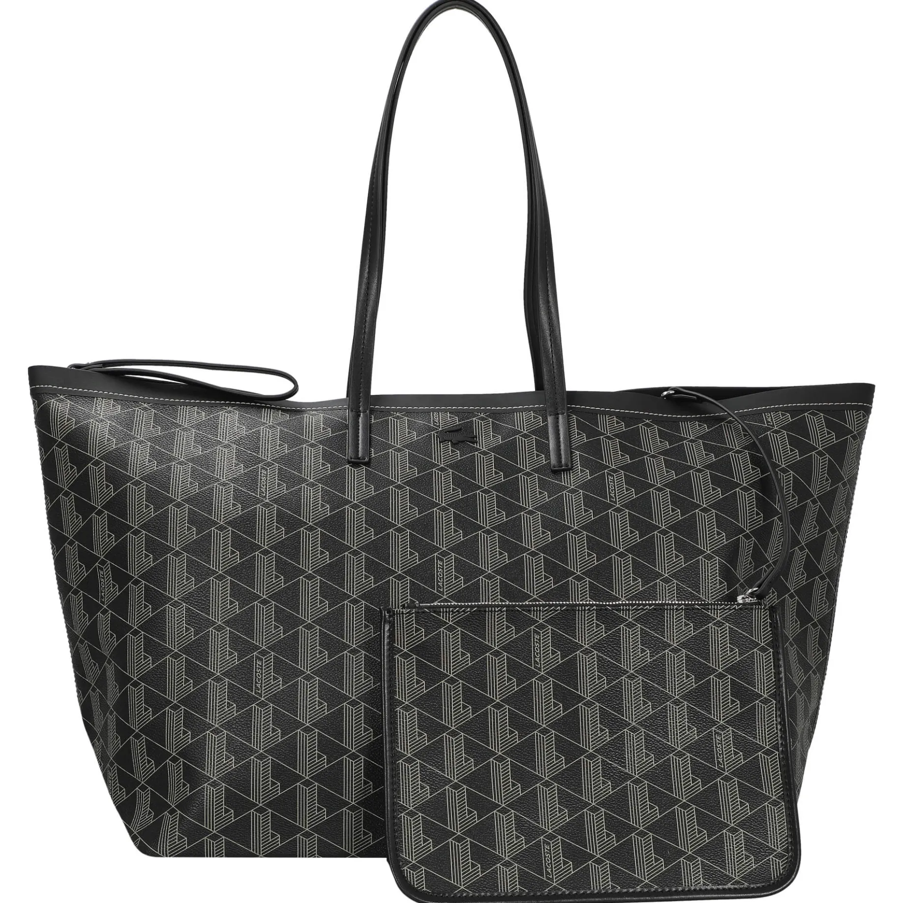 Zely - Shopper L (mono noir beige)