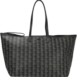 Zely - Shopper L (mono noir beige)