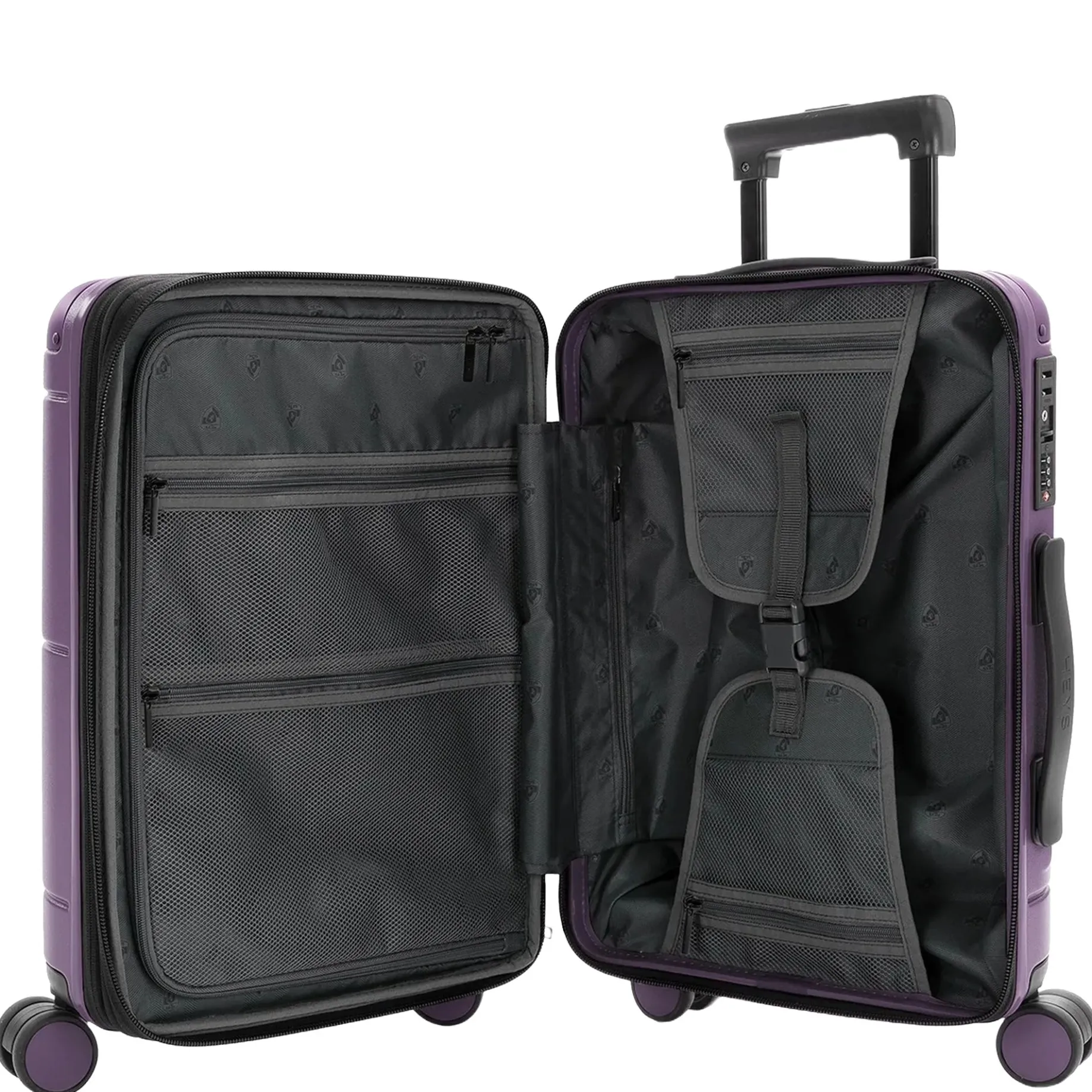 Zen - 4-Rollen-Kabinentrolley S 54.5 cm erw. (purple)