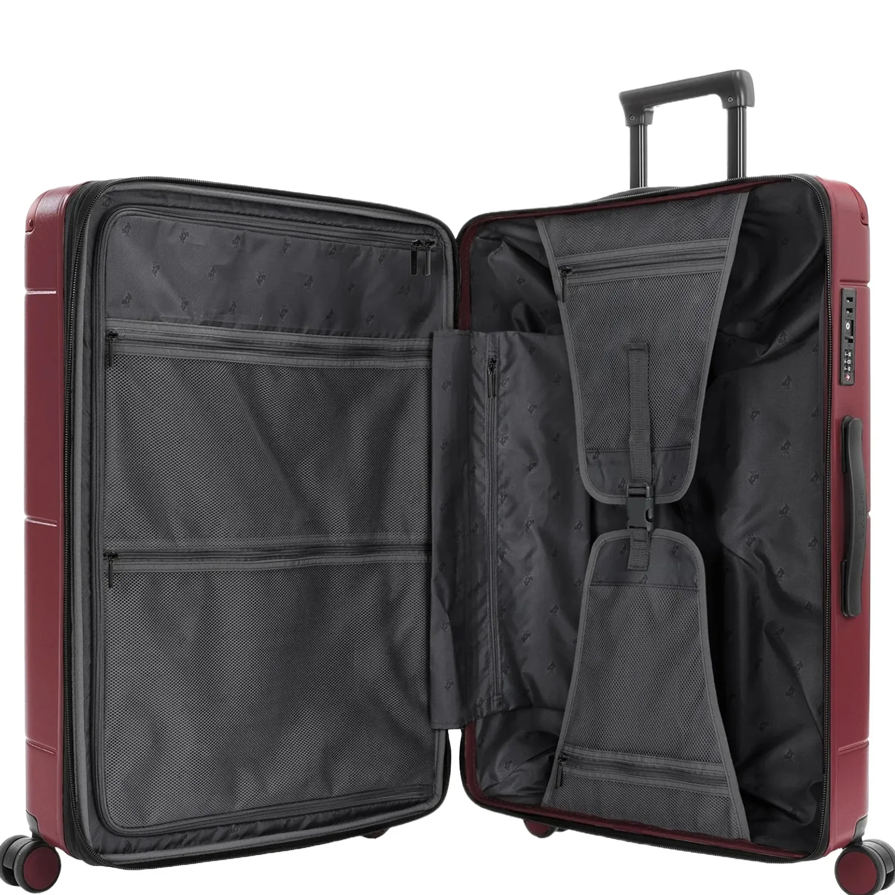 Zen - 4-Rollen-Trolley L 75.6 cm erw. (burgundy)
