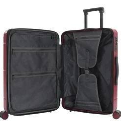 Zen - 4-Rollen-Trolley M 66 cm erw. (burgundy)
