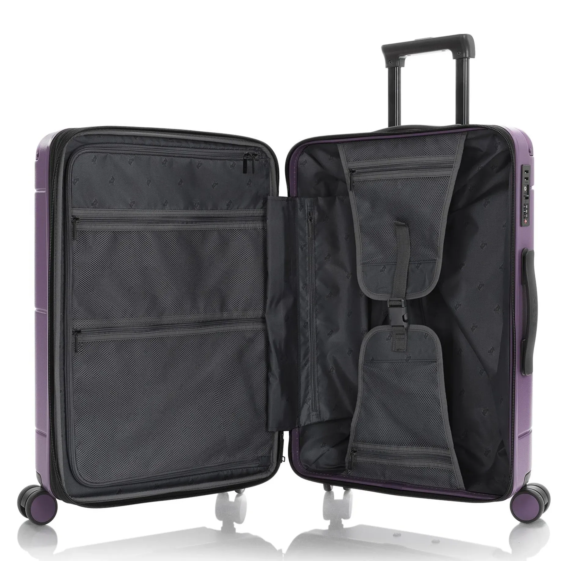 Zen - 4-Rollen-Trolley M 66 cm erw. (purple)
