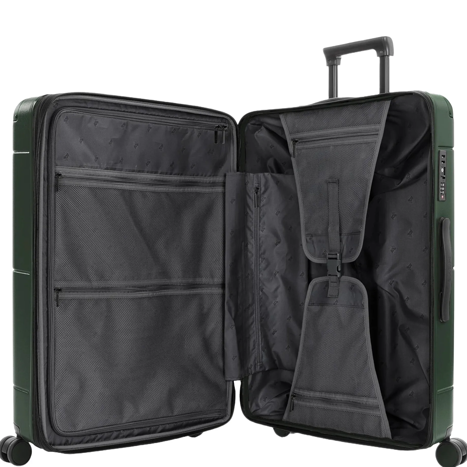 Zen - 4-Rollen-Trolley Set 3tlg. erw. (green)