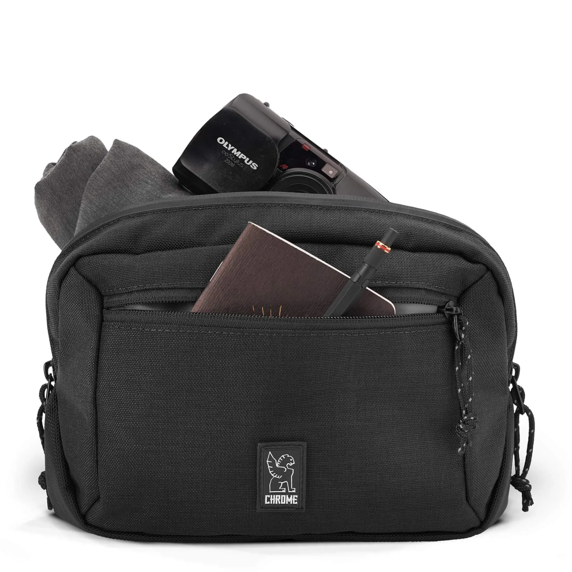 Ziptop Waistpack Gürteltasche 25 cm (black)