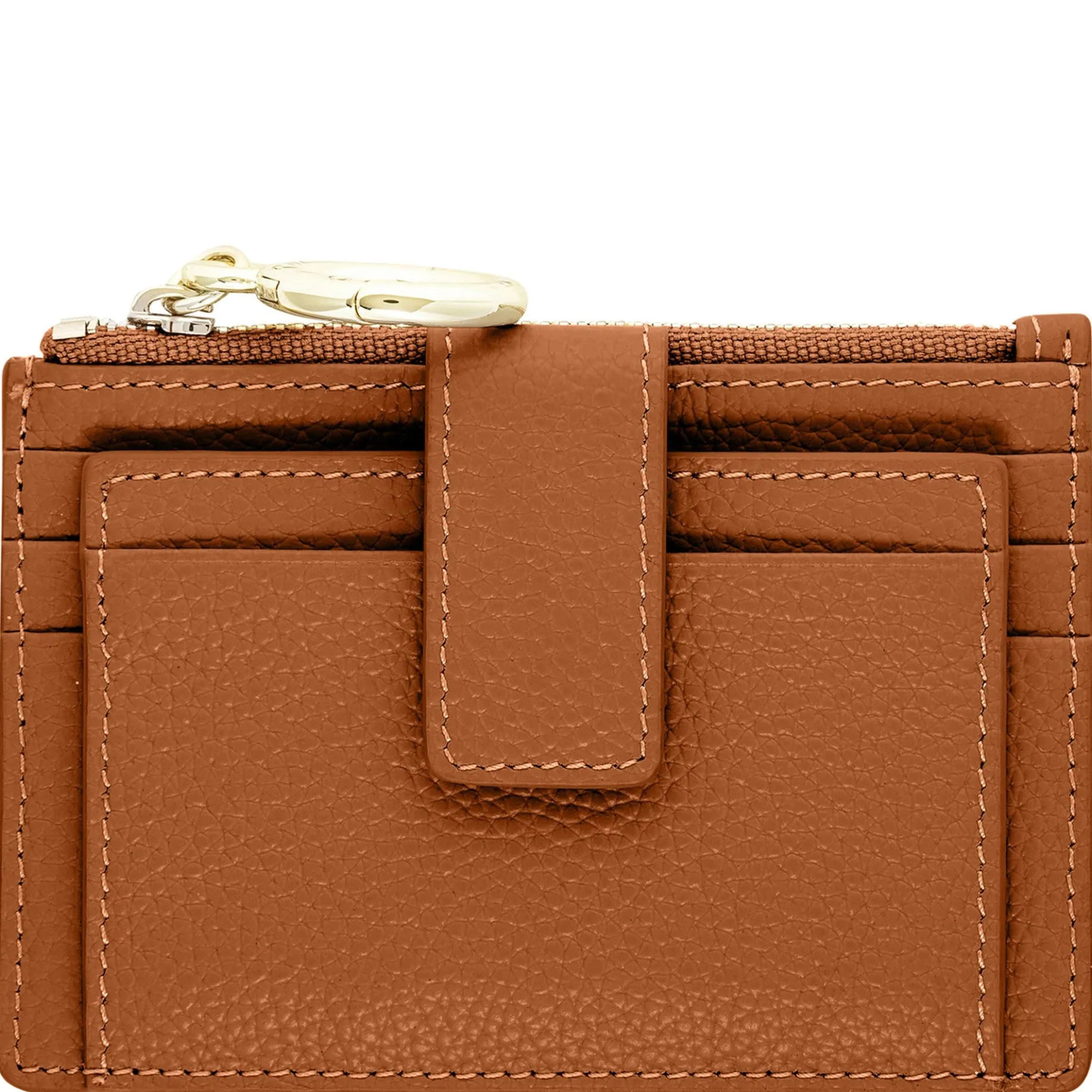 Zita - Kreditkartenetui 5cc 12 cm RFID (cognac brown)
