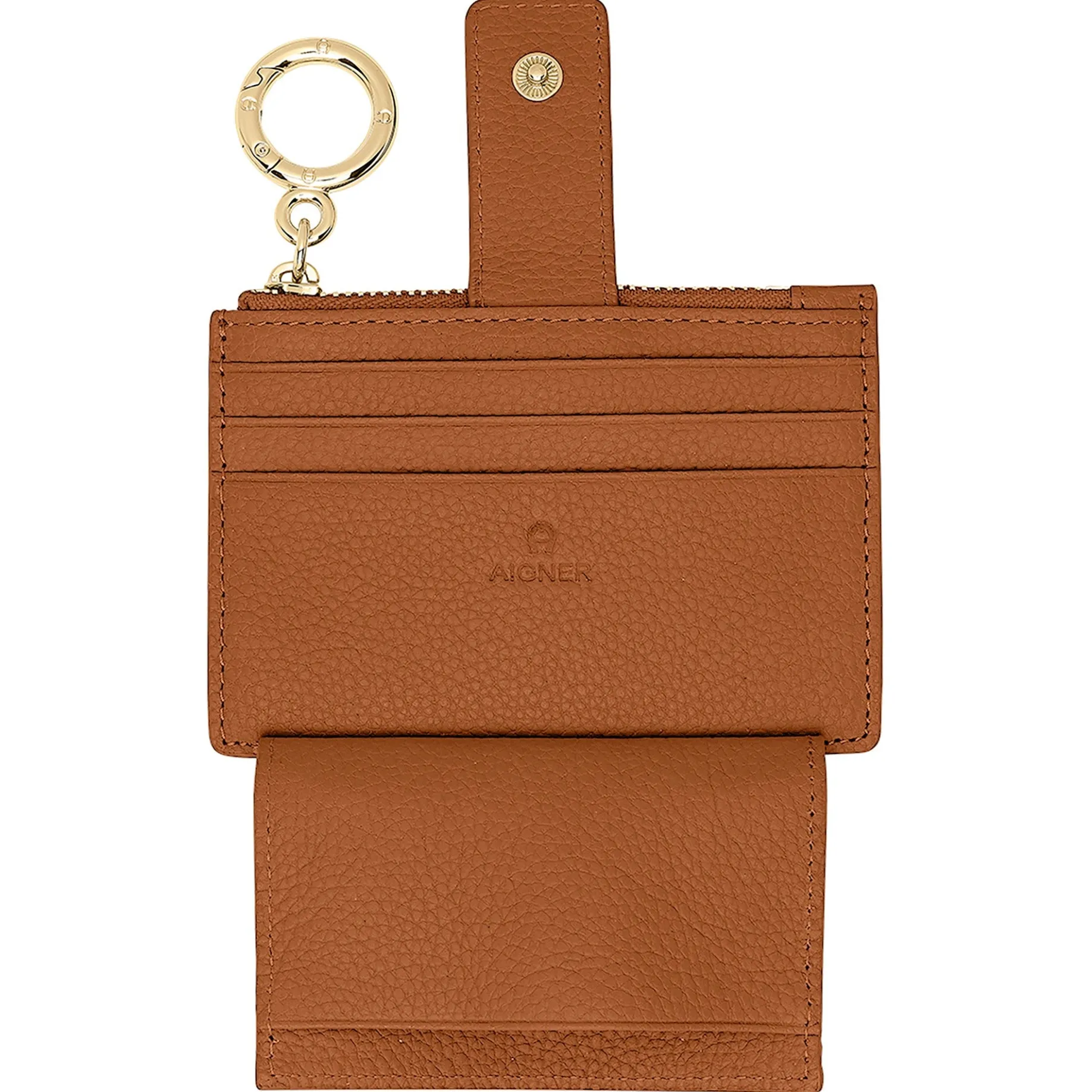 Zita - Kreditkartenetui 5cc 12 cm RFID (cognac brown)