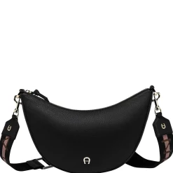 Zita - Schultertasche S 30 cm (black coloured)