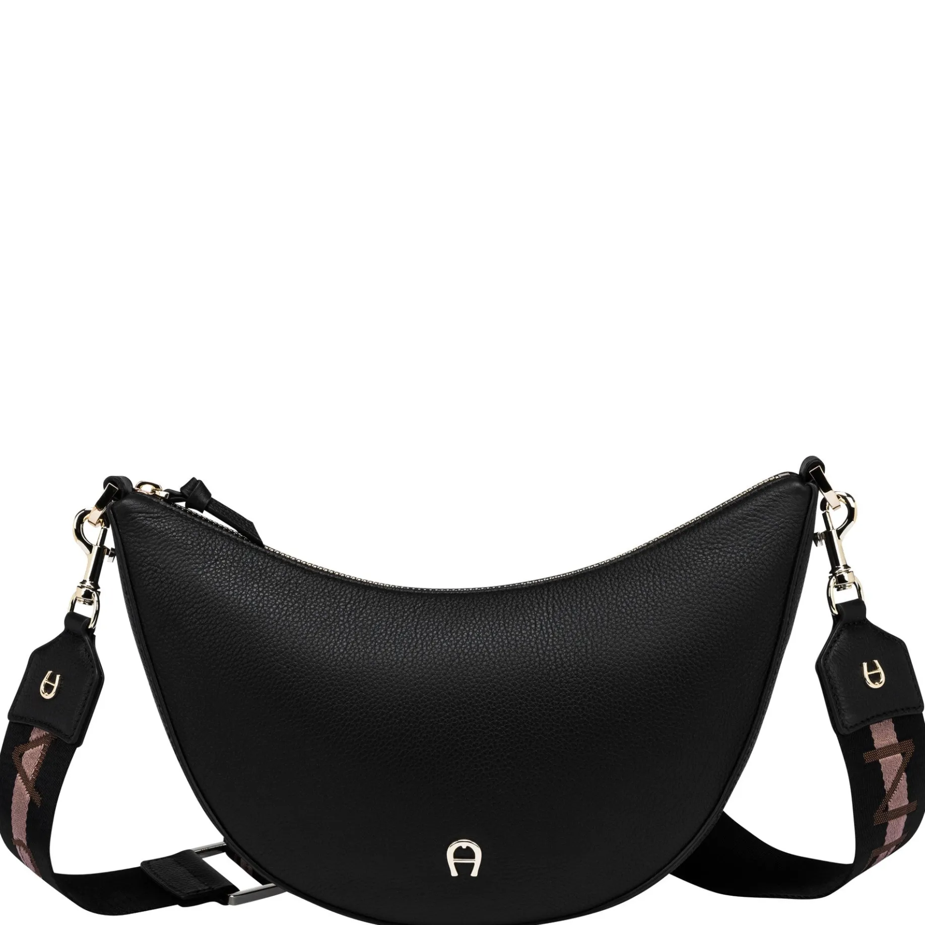 Zita - Schultertasche S 30 cm (black coloured)