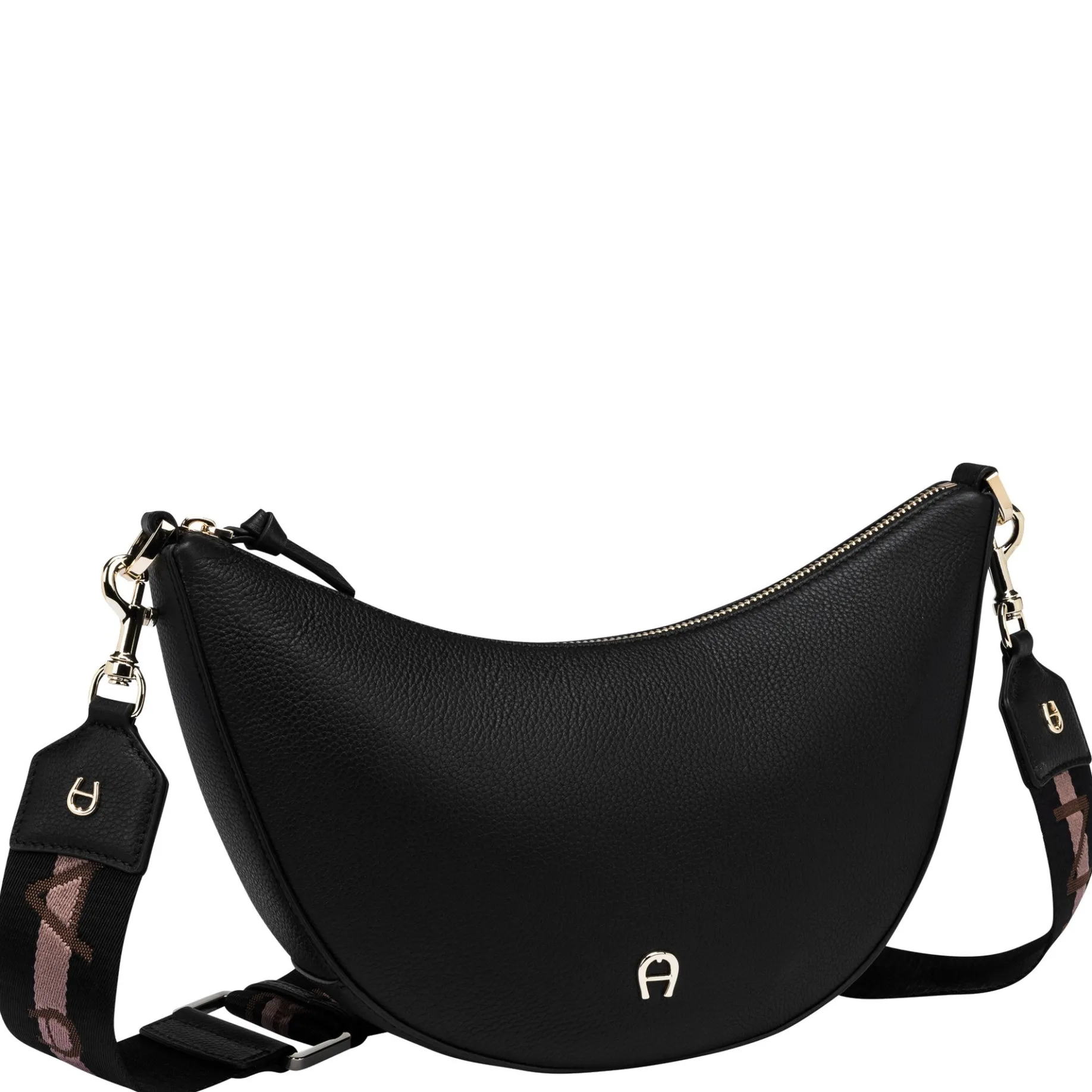 Zita - Schultertasche S 30 cm (black coloured)