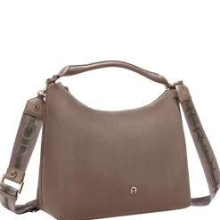 Zita - Umhängetasche M 37 cm (coal brown)